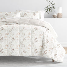 Load image into Gallery viewer, Foliage Stripe Reversible Down-Alternative Comforter Set