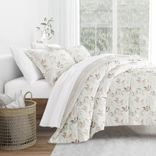 Load image into Gallery viewer, Foliage Stripe Reversible Down-Alternative Comforter Set