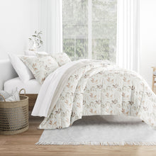 Load image into Gallery viewer, Foliage Stripe Reversible Down-Alternative Comforter Set