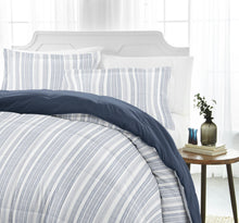 Load image into Gallery viewer, Farmhouse Dreams Reversible Down-Alternative Comforter Set