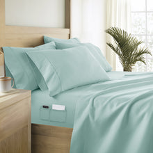 Load image into Gallery viewer, 6pc Premium Sheet Set with Storage Pocket &amp; Fitted Grip Straps
