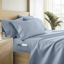 Load image into Gallery viewer, 6pc Premium Sheet Set with Storage Pocket &amp; Fitted Grip Straps