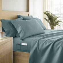 Load image into Gallery viewer, 6pc Premium Sheet Set with Storage Pocket &amp; Fitted Grip Straps