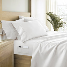Load image into Gallery viewer, 6pc Premium Sheet Set with Storage Pocket &amp; Fitted Grip Straps
