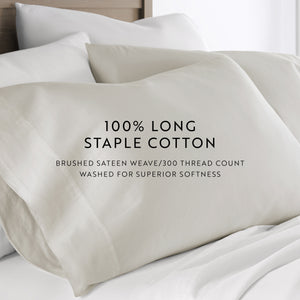 100% Cotton Long-Staple Pillowcase Set