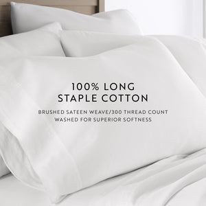 100% Cotton Long-Staple Pillowcase Set