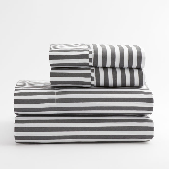 Ribbon Pattern 4-Piece Sheet Set